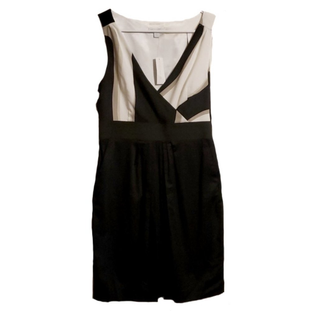 NWT Black, Beige, & White NY&Co Sheath Dress